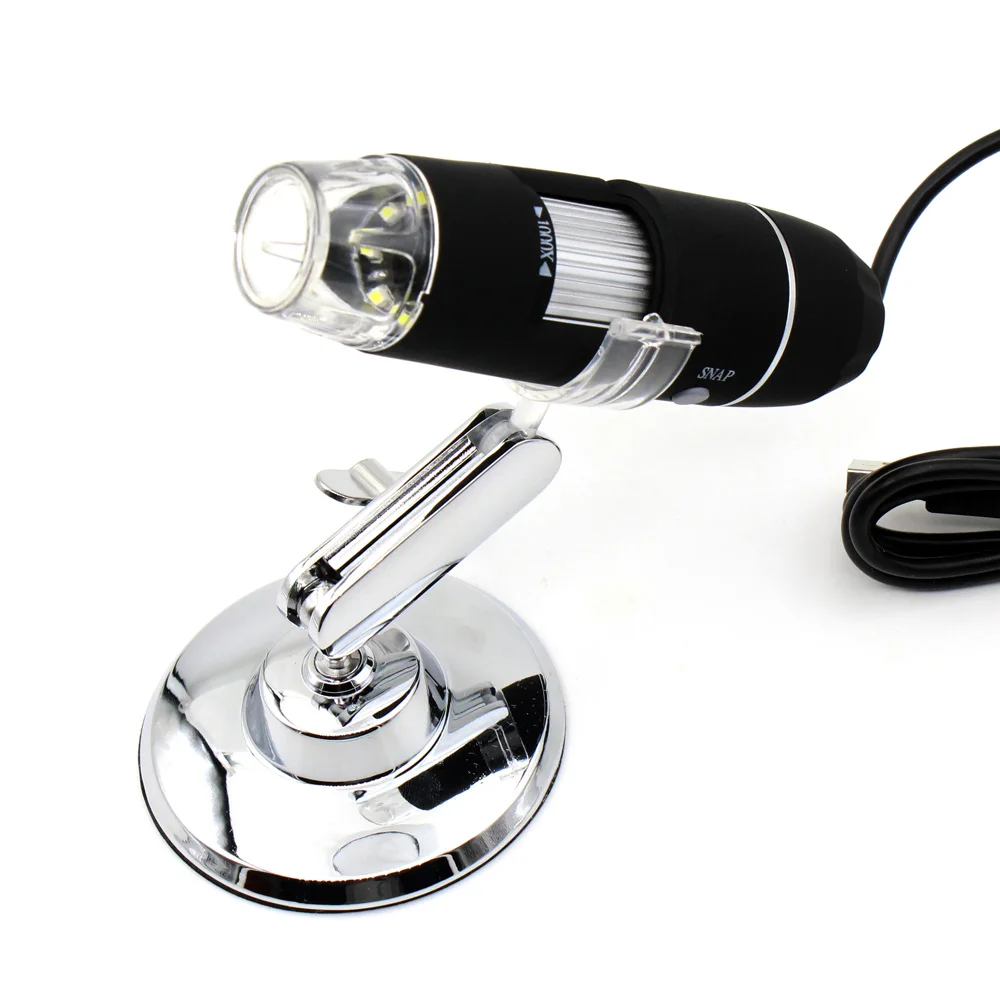 SANHOOII 1000x/1600x светодиодный USB цифровой микроскоп Эндоскоп камера Microscopio для мобильного телефона ремонт волос осмотр кожи