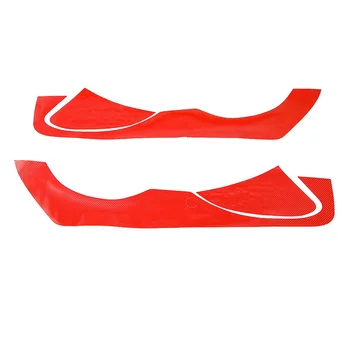 

2pcs Anti Kick Sticker Protector Accessories Carbon Fiber Door For Chevrolet Camaro 2017+
