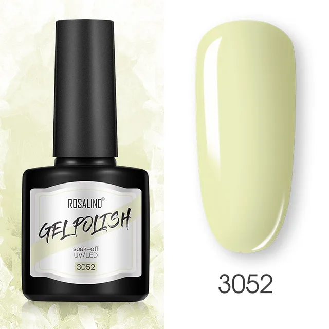 ROSALIND 8ml Gel Nail Polish Shiny Matte Effect Gel Polish For Manicure Nail Art Design Semi Permanent Painting Varnishes Gel RS17-3052