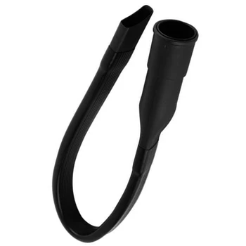 

Vacuum Cleaner Long Flat Suction Nozzle Flexible Tube Plastic Universal Black