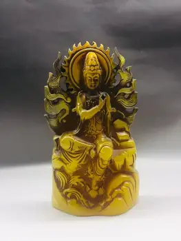 

Fluorescent Home Decoration with Buddhist Guanyin Honey Wax Belt in Ancient China