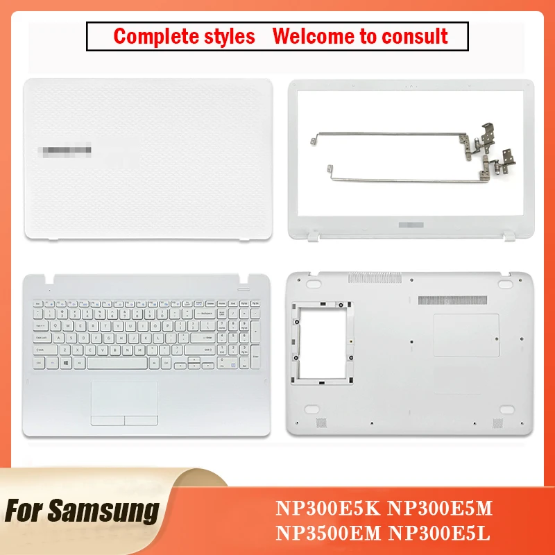 Для Samsung NP300E5K NP300E5M NP3500EM NP300E5L белая задняя крышка ЖК-дисплея ноутбука/передняя