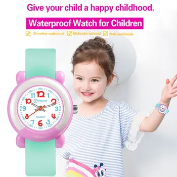 

Kids Wristwatch Girls Children's Watch Cute Simple Quartz Watch Children's Digital Watch Waterproof Swimming Girl Watch