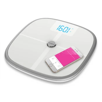 

Koogeek FDA Approved Smart Health Scale Bluetooth Wi-Fi Sync Measures Muscle Bone Mass BMI and Visceral Fat Weight Body Scale