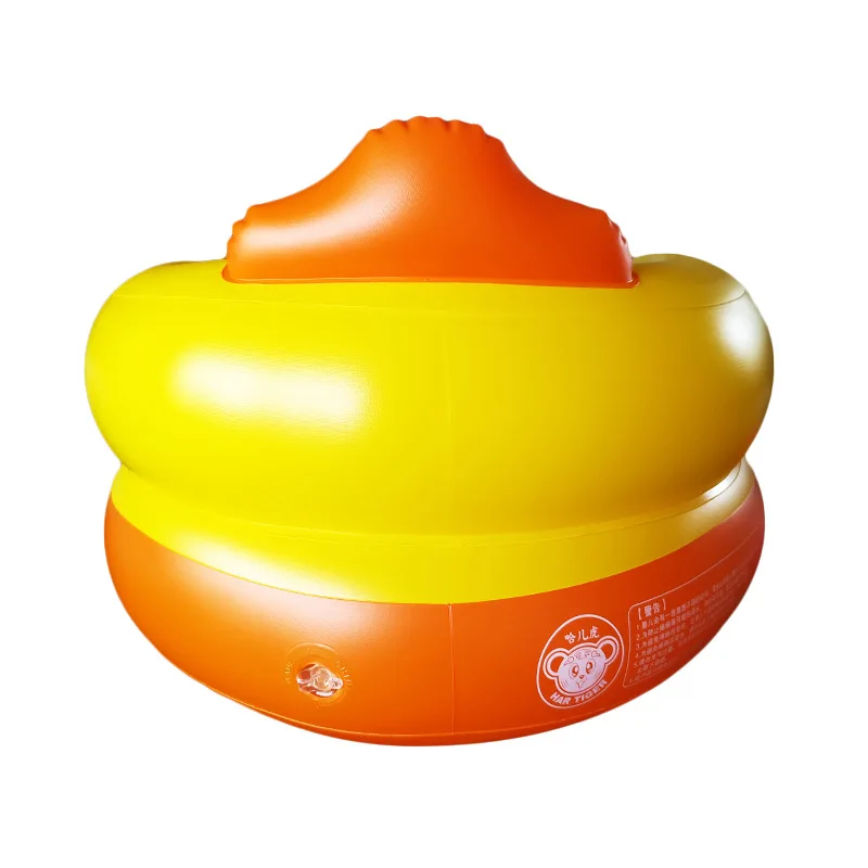 Baby Chair Seat Inflatable Chair PVC Kids Sofa Yellow Duck Portable Sofa Multifunctional Bathroom Baby Sofa Chair (6)