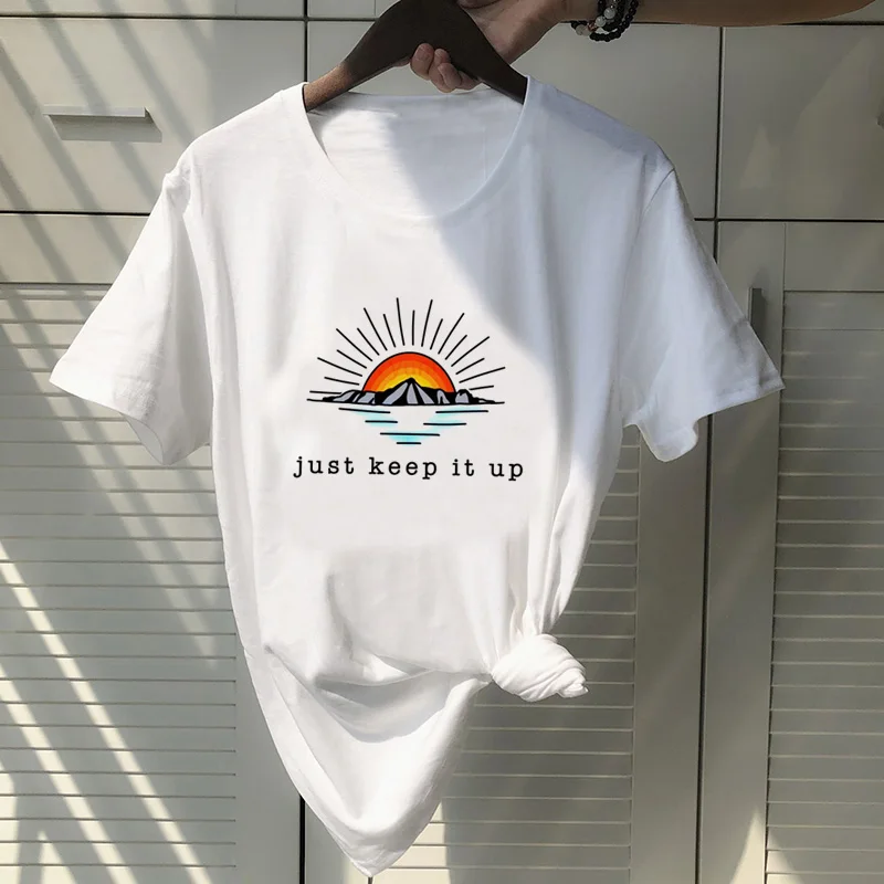 

ATEEZ Sunrise T Shirt Women Fashion Korean Kpop Tshirt Harajuku Funny T-shirt with Print Ulzzang Clothing