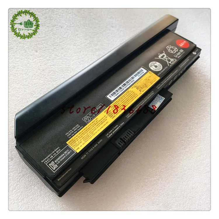 GYIYGY ноутбук Батарея для LENOVO Thinkpad X230 X230s X230i 45n1029 0a36307 42t4940 45n1028 0a36305 11,1 v 9 ячеек 94wh 44