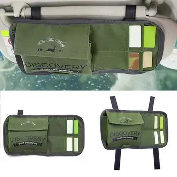 

Younar Car Sunshade Storage Bag Auto Sun Visor Organizer Multifunction Auto Bag For Vehicle