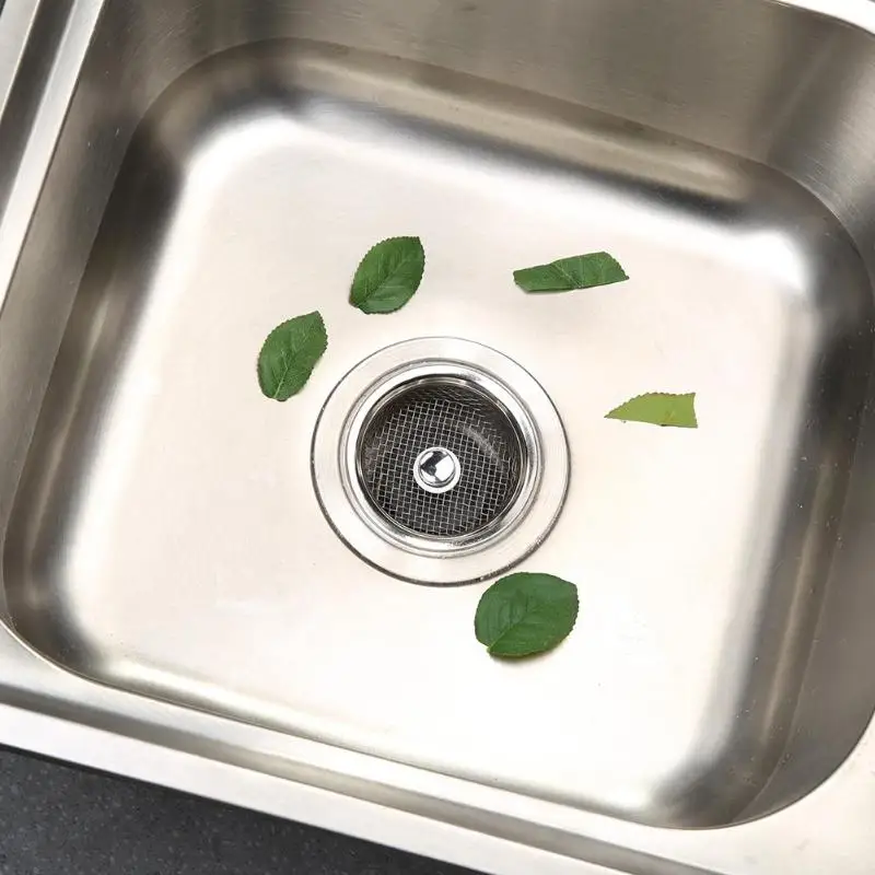 Пробка для кухонной мойки из нержавеющей стали штепсельная Вилка для сливное отверстие для ванны для ванной сливное ситечко фильтр для воды фильтры для раковины крышка