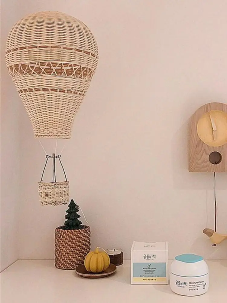 rattan nursery decor