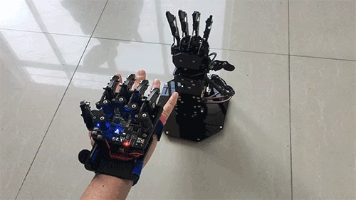 Открытый источник соматосенсорные перчатки предметы одежды и аксессуары механические перчатки Exoskeleton sense управление роботом