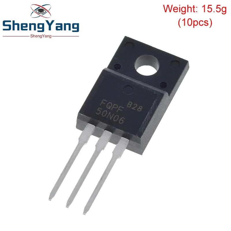 TZT 10/30PCS FQPF50N06 50N06 für Leistungsmodul 60V 50A – Detail 2
