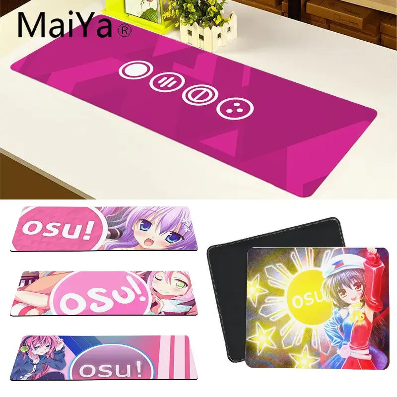 Высококачественные музыкальные игры Maiya OSU! Силиконовый большой/маленький коврик