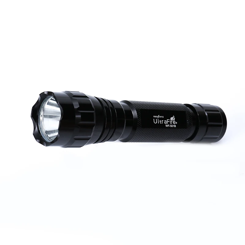Черный 501B XM-LT61000 люмен 5 Режим светодиодный фонарик Фонарь Охотничий Тактический фонарь Luz Flash 18650 батарея