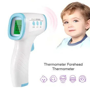 

Infrared Forehead Thermometer Household Body Temperature Meter Non-contact Home Fast Measuring Tools for Baby Adult b
