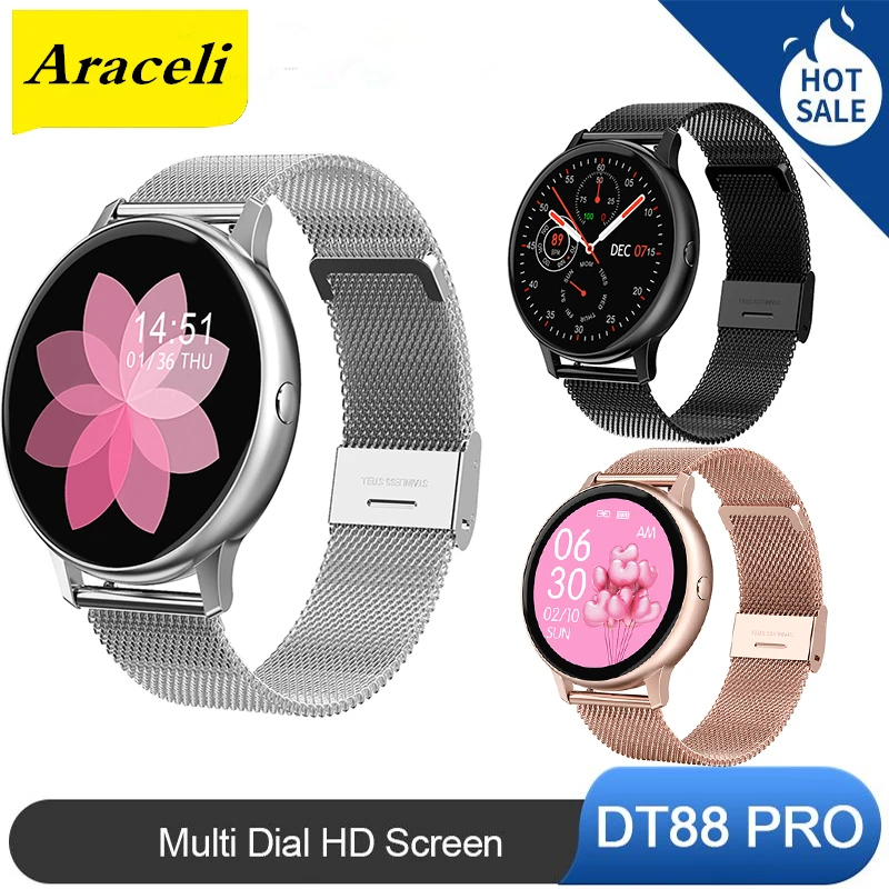 Смарт-часы Alaceli DT88 PRO HD экран пульсометр | Электроника