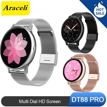 

Alaceli DT88 PRO Smart Watch HD Screen Oxygen ECG Heart Rate Monitor Wristband Music Control Multi-sport Modes Smart Watch DT88