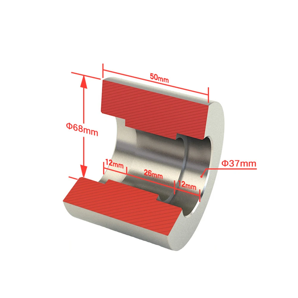 

Professional Roller Durable Replacement Woodworking Driving Wheel Aluminum Alloy Easy Install Belt Machine Accessories Active