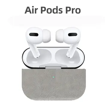

For AirPods Pro PU Leather Case EarPod Charging Box Anti-Fall Protective Cover