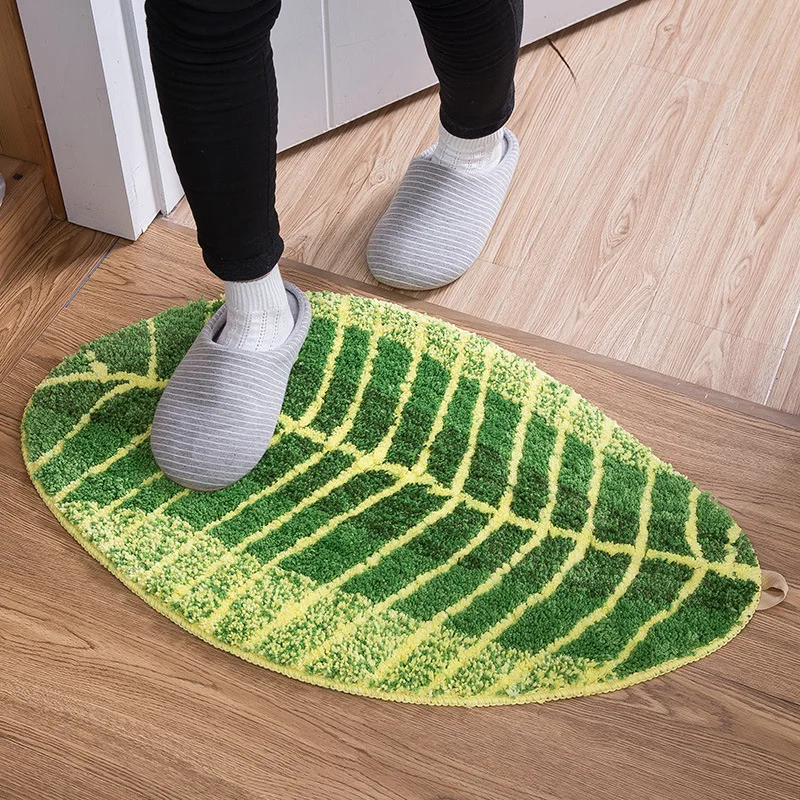 

Floor Mat Living Room Coffee Table Foot Pad Bathroom Door Mat Bedroom Bedside Blanket Absorbent Non-slip Mat Toilet Foot Mats