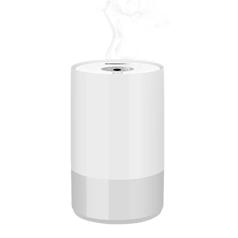 Gray 350 мл USB увлажнитель воздуха, распылитель тумана, светодиодный ночник, мягкий светильник, незаменимый мини-диффузор Qute для дома, автомобиля, детской спальни - Цвет: Gray