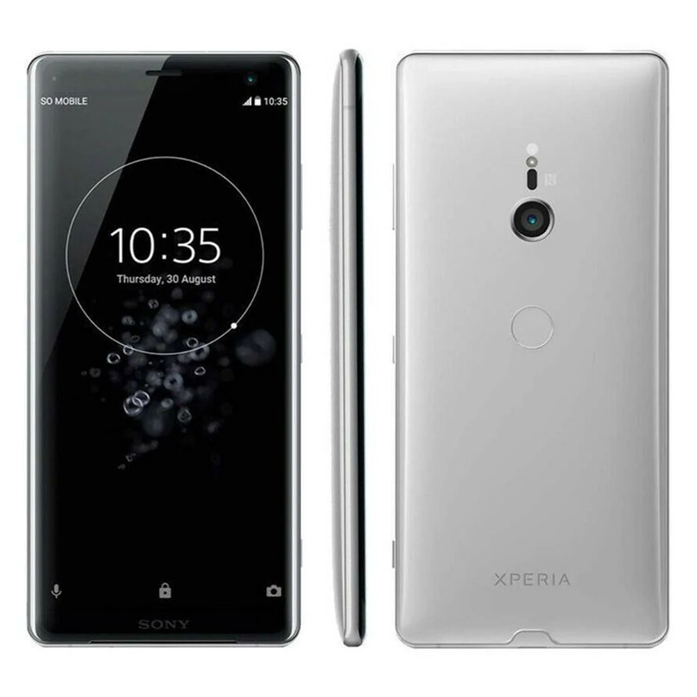 Sony Xperia XZ3 Dual H9493 Android Mobile phone 4G LTE 6.0" Octa core 6G RAM 64GB ROM Dual SIM 19MP&13MP Cameras iphone se refurbished