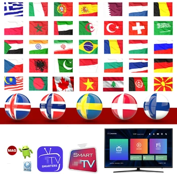 

Europe IP Spain Germany Poland XXX Arabic Sweden MK Belgium Netherland Android tv box Support IP TV M3U smart tv no app included