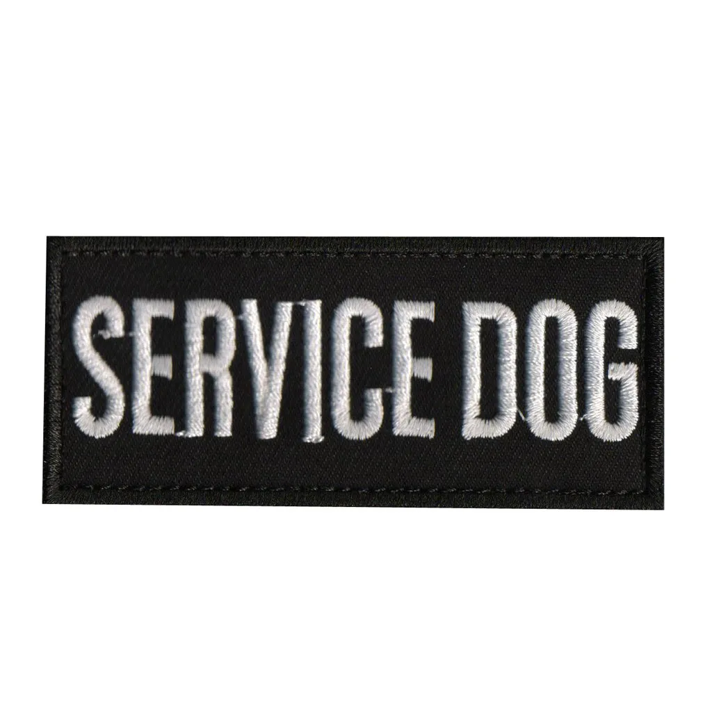 Нашивки для харнесса жилет обслуживание собаки в тренировке безопасности Рабочая Ткань печать вышитые английские письма служба собака в тренировке
