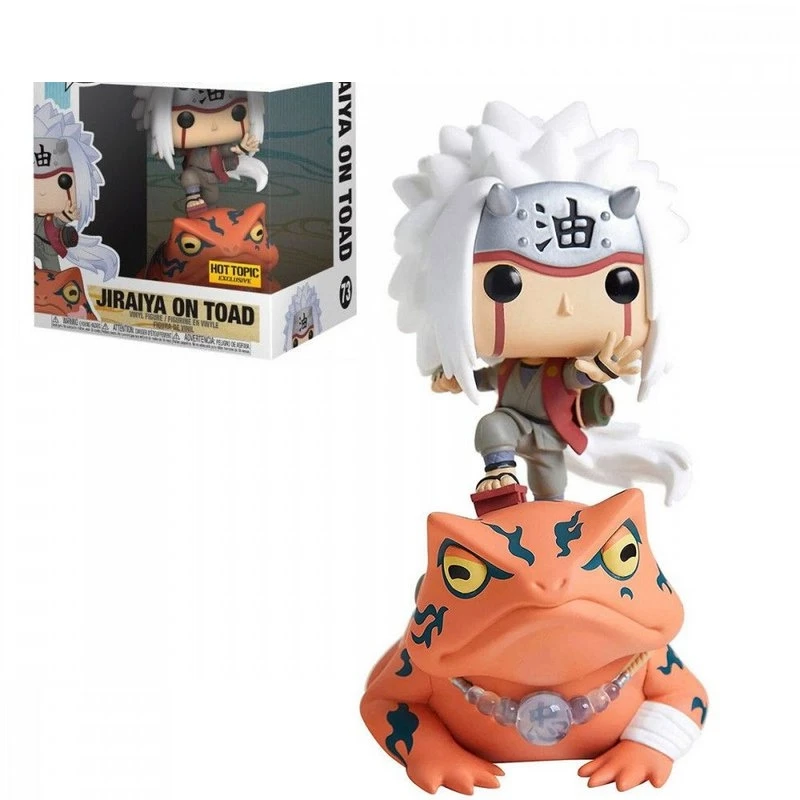 Новинка! Экшн-фигурки героев из винила pop narufingers JIRAIYA ON TOAD #73 с коробкой модели для