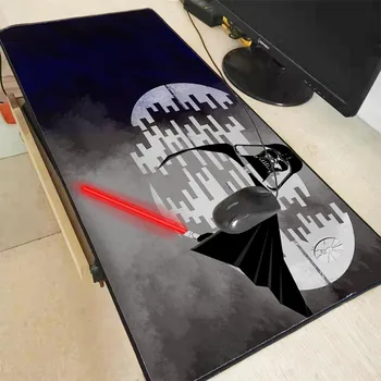 

MRGBEST Star Wars Darth Vader Large Gaming Mouse Pad 90X40/30X60CM Mousepad XL Lock Edge Laptop Pc Game Gamer Computer Accessory