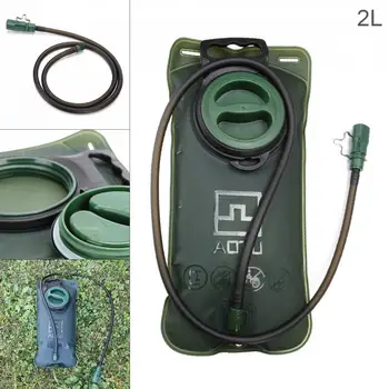 

2L Water Bags Hydration Reservoir System TPU Bladder for Trail Running Sports Backpack Hiking Camping Military Pack