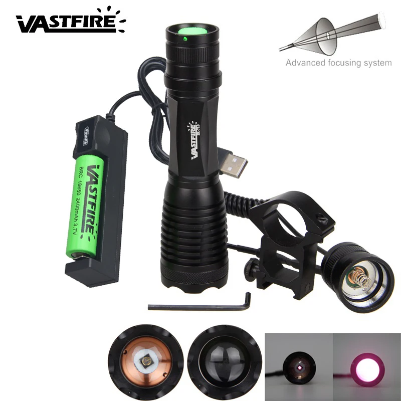 Infrared Radiation Lantern Night Vision Flashlight Infrared Light