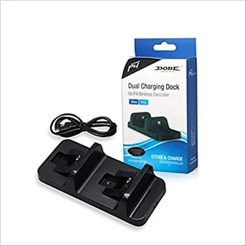 

Game Controller charger Double Handle Wireless Chargers Dual USB Charging Dock Station Stand for Playstation 4 PS4 Cradle Bracke