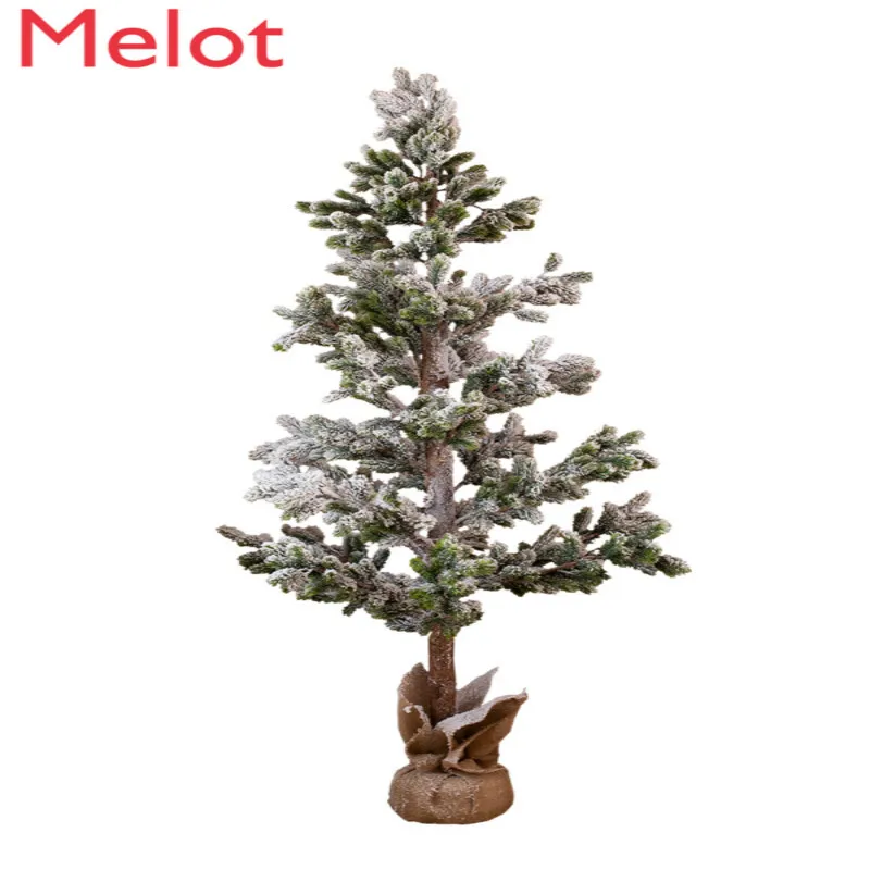 

Christmas Tree Decoration Snow Pine Window Shopping Mall Decoration Decoration Holiday Home Large Small Shooting Table Ground