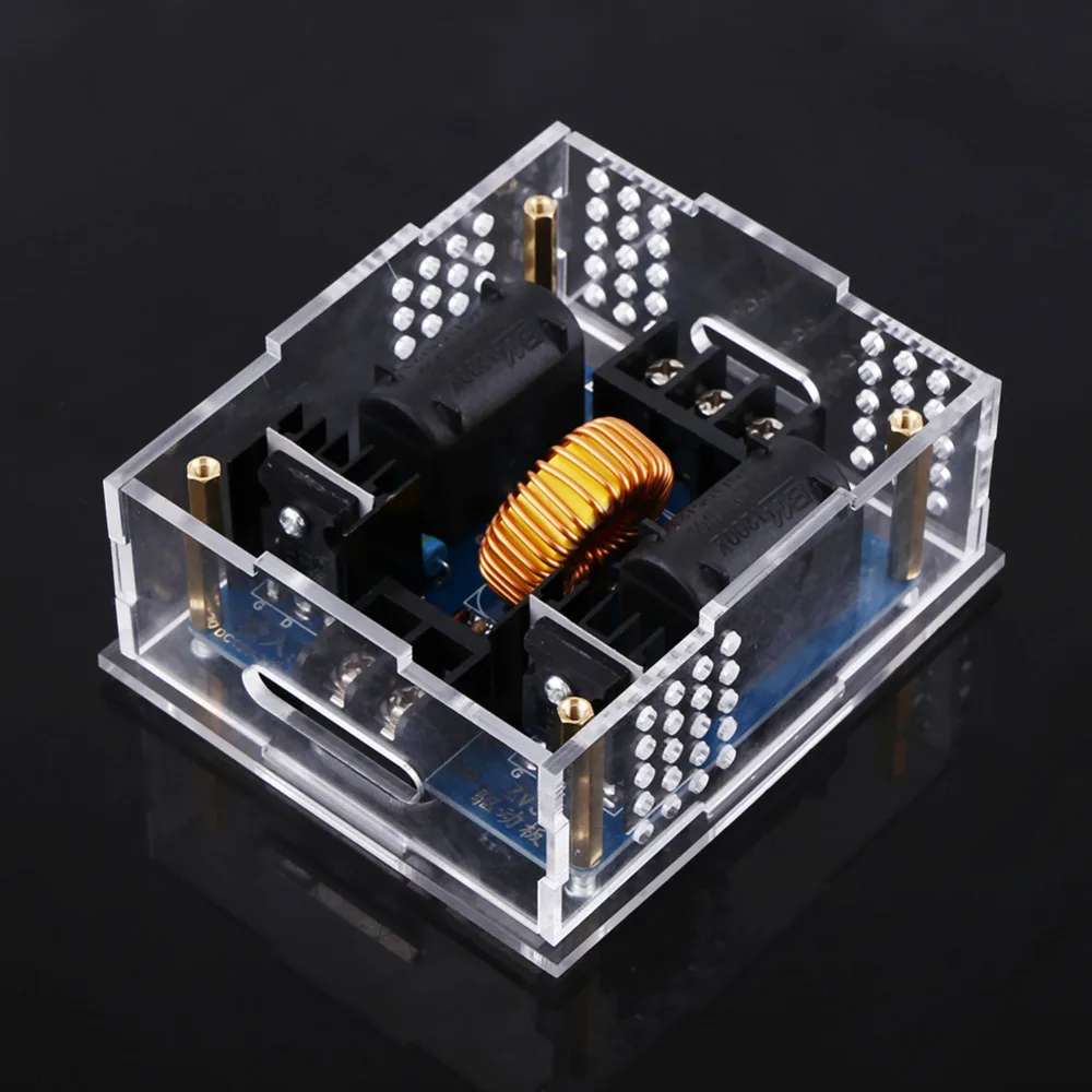 

ZVS Coil Generator Parts Drive Board High Voltage Power Accessories Unassembled Set DC12-30V