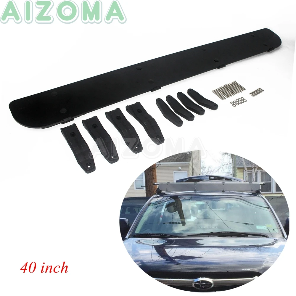 Universal Windshield Fairing For Roof Racks Car Top Roof Rack Wind