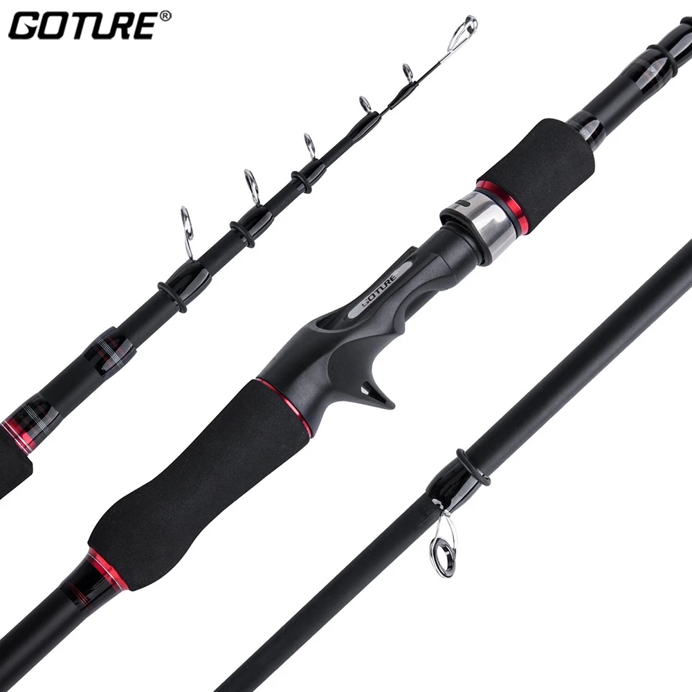 Ультралегкий спиннинг GOTURE AQUILA 2 1 3 0 м телескопическая удочка из углеродного