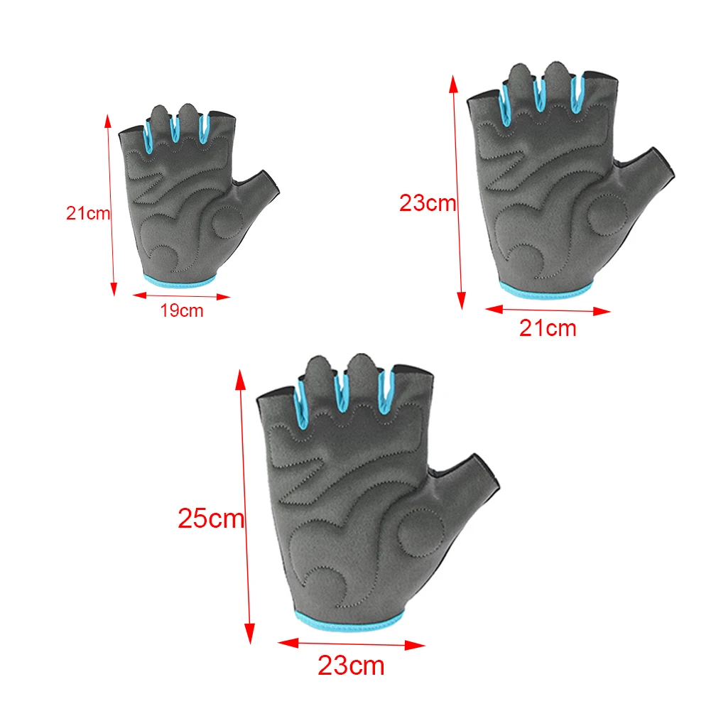 Для мужчин и женщин мягкие эластичные велосипедные перчатки противоскользящие впитывающие пот летние силиконовые половина пальца открытый защитный фитнес поддержка