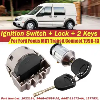 

Car Ignition Switch & Lock With 2 Keys For Ford Focus MK1 1998-2005/TRANSIT MK6 2000-2006/TRANSIT CONNECT 2002-2013