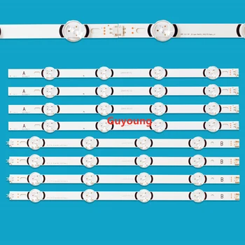

8pcs/set LED Backlight Strip for LG TV 390HVJ01 lnnotek drt 3.0 39" 39LB5610 39LB561V 39LB5800 39LB561F DRT3.0 39LB5700 39LB650V
