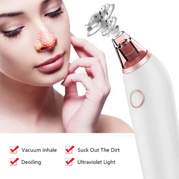 

Professional Electric Blackhead Remover Suction Pore Vacuum Cleaner Facial Acne Removal Blackhead Remover