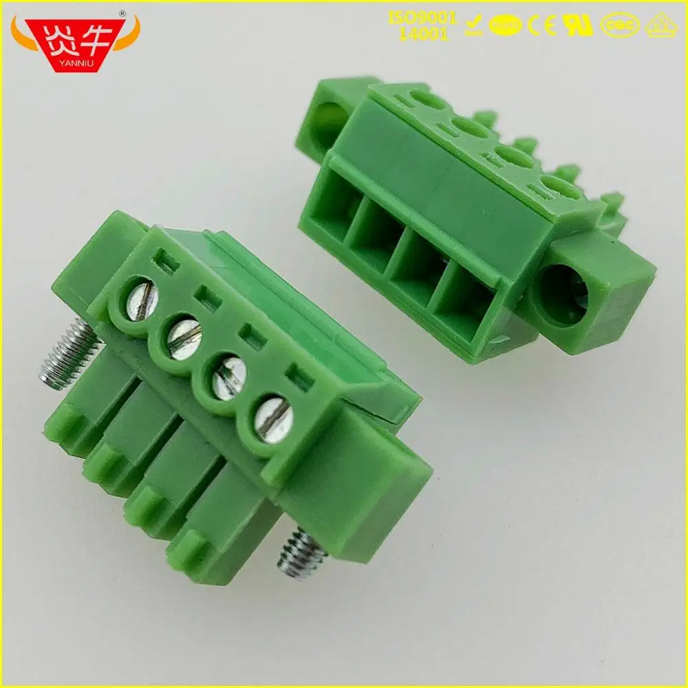 KF2EDGKM 3,5 2P~ 12P PCB вставные клеммные блоки 15EDGKM 3,5 мм 2PIN~ 12PIN MC 1,5/2-STF-3, 5 1847055 PHOENIX контакт DEGSON - Цвет: 2EDGKM-3.5-4P