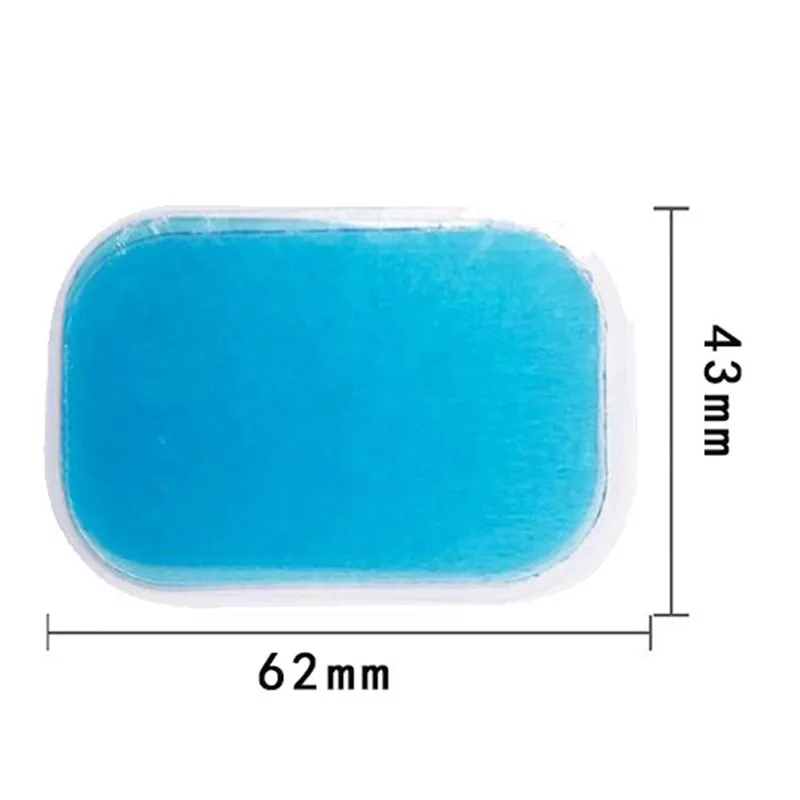 20Pcs Gel Pads Stickers Fitness Full Body Massager Silicone Hydrogel Mat Replacement For Smart Abdomen Muscle Training