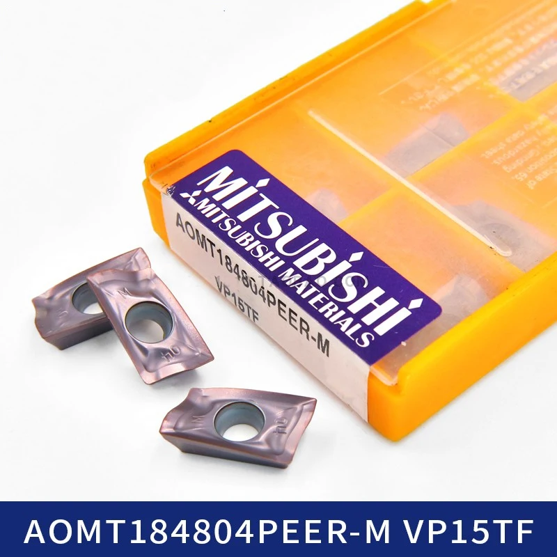 MITSUBISHI оригинальная вставка AOMT184808PEER M AOMT184812PEER VP15TF AOMT AOMT184812 AOMT184808 PEER карбидная для