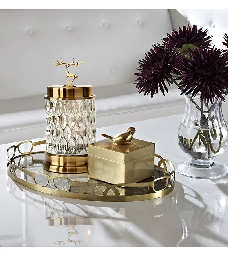 Nordic Glass Storage Jar With Lid Gold Diamond Spices Candy Jewelry Coffee Can Kitchen Organizer 1 - Pcs 12 Nordic Glass Storage Jar With Lid Gold Diamond Spices Candy Jewelry Coffee Can Kitchen Organizer 1 - Pcs