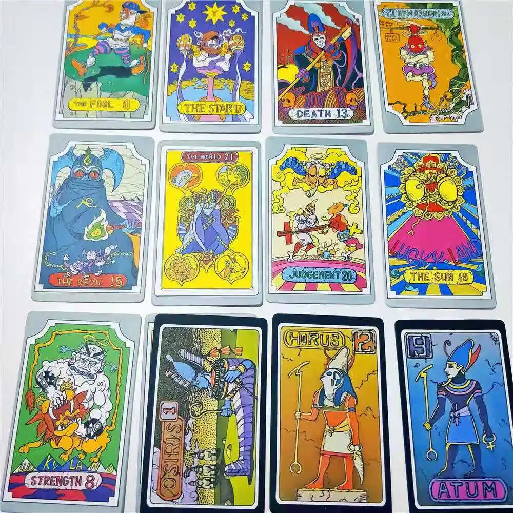 Таро 22 Grand Akana + 9 Royal Gods 31 аниме Джоджо странное Adventure Dio Jotaro Kujo Joseph Бруно Bucciarati JoJo