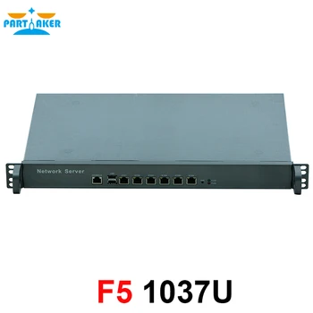Kaufen Teilhaftig F5 Intel Celeron 1037U 6 RJ45 1U Netzwerk Server Computer Firewall Barebone Mini PC Pfsense 4GB Ram 128GB SSD