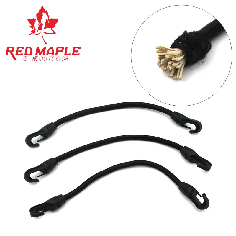 

Outdoor Camping Multi-functional Elastic Rope Tent Rope Bandage Cloth Drawstring Lanyard Double Plastic Double Hook Bicycle Tyin