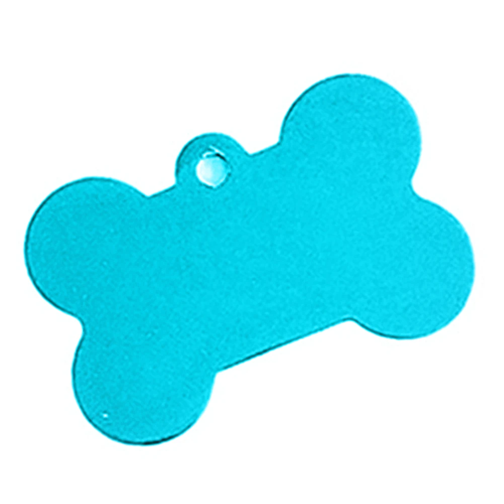 Bone/Heart shape Выгравированный Pet идентификация ошейник для собаки табличка анти-потеря значок