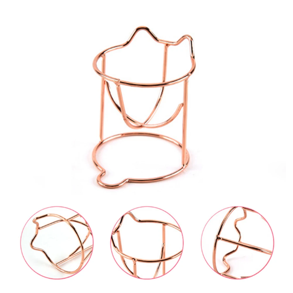 1 шт набор кисточек для макияжа пуховка пудры Дисплей стенд Спонжик вешалка сушки